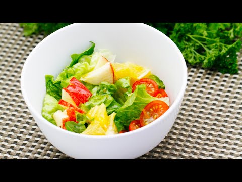 Salad with Orange Dressing 鲜橙沙拉