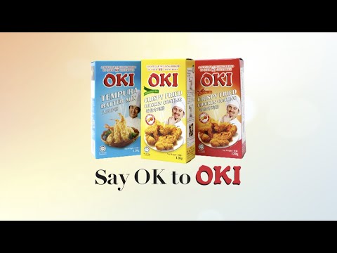 OKI Crispy Fried Chicken Coating and OKI Tempura Batter Mix