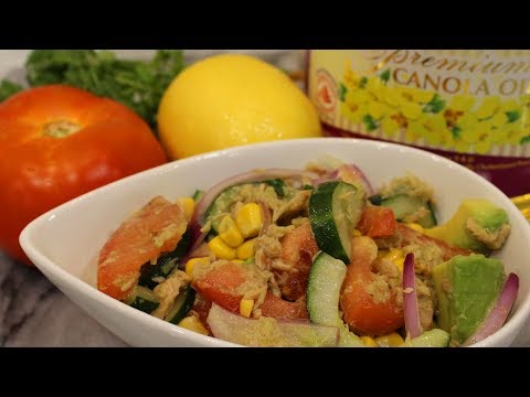 Avocado Tuna Salad 牛油果吞拿鱼沙拉