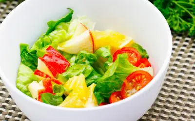 Salad with Orange Dressing