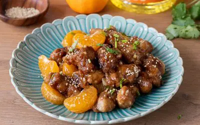 Golden Chicken with Mandarin Orange