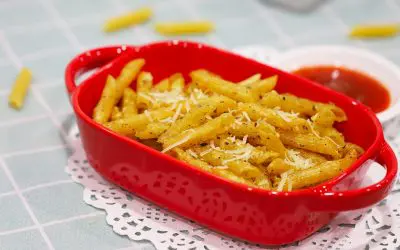 Air Fryer Pasta Chips