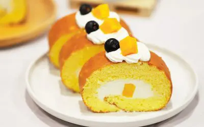 Mango Swiss Roll