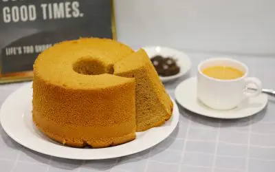 Thai Milk Tea Chiffon Cake